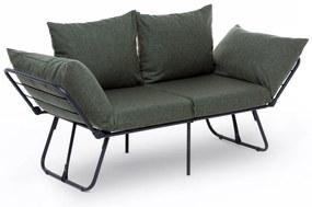 Sofá-Cama de 2 Lugares Viper – Verde – 150 cm x 78 cm x 60 cm