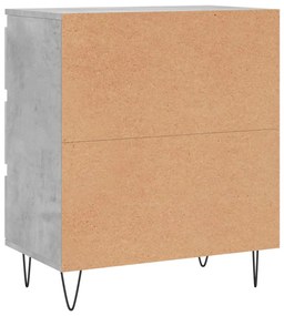 Aparador 60x35x70 cm derivados de madeira cinzento cimento