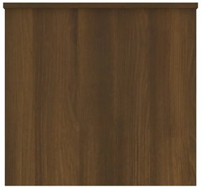 Mesa centro 102x55,5x52,5 madeira processada carvalho castanho