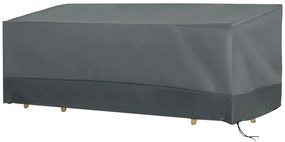 Capa Protetora para Móveis de Jardim Tecido Oxford 600D Impermeável Cobertura de Móveis Mesas Cadeiras Sofá de Exterior com Corda e Fivela 190,5x72x76