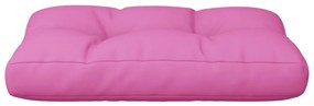 Almofadão paletes 60x40x12 cm tecido rosa