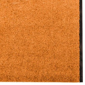 Capacho VidaXL Lavável Laranja 120x350 cm