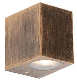 Candeeiro de parede vintage dourado antigo plástico - Baleno