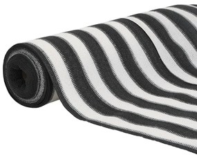 Rede de privacidade PEAD 195 g/m² 1x10 m antracite e branco