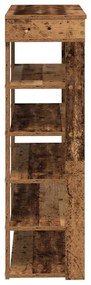 Sapateira 80x30x98 cm derivados de madeira madeira velha