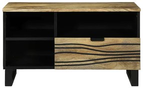 Armário de armazenamento de mídia Castanho 80 x 33.5 x 46 cm