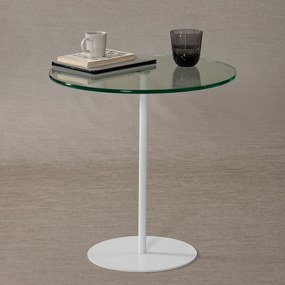Mesa de Apoio Chill-Out – Branca – 50x50x50 cm