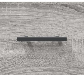 Banco sapateira 102x35x55 cm derivados madeira cinzento sonoma