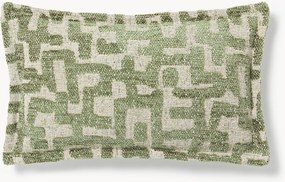 Almofada de viscose com padrão jacquard Contia