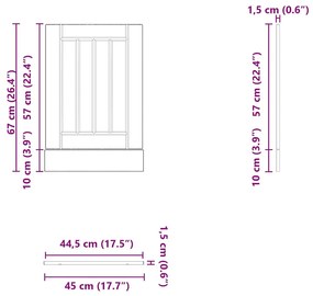 Painel máquina lavar louça derivados madeira branco brilhante