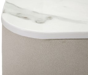 TOUCADOR BEAUTY 120X40X75 CM CREME E DOURADO