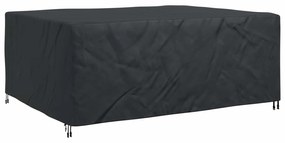 vidaXL Capa para Móveis Liso Preto 240 x 190 x 90 cm 600D