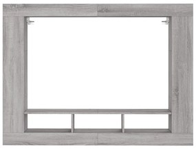 Móvel de TV 152x22x113 cm derivados de madeira cinzento sonoma
