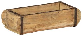 Bandeja 30x15x9 cm Madeira Sólida Reclamada