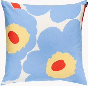 Capa de almofada em algodão com padrão floral Unikko
