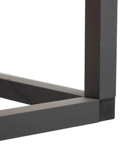 Candeeiro de suspensão inteligente preto 4 luzes incl. Wifi G95 - Big Cage