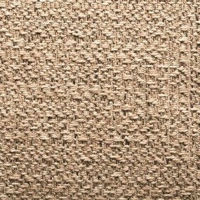 Tapete ZIZUR bege 140x200 cm aspeto de juta interior e exterior
