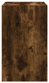 Sapateira 60x42x69 cm derivados de madeira carvalho fumado