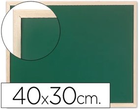 Quadro Verde Q-Connect Caixilho Madeira 40x30 cm