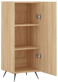 Aparador 34,5x34x90 cm madeira processada cor carvalho sonoma