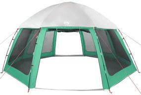 Tenda para piscina com mosca amovível e paredes de rede