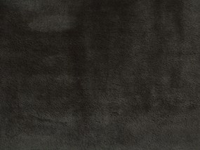 Manta cinzenta escura 200 x 220 cm TERKE Beliani