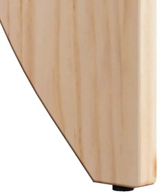 Mesa de centro 2 pcs Natural 41,5 x 41,5 x 44 cm