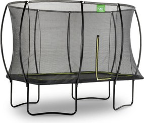 Trampolim retangular Silhouette 244 x 366 cm - preto