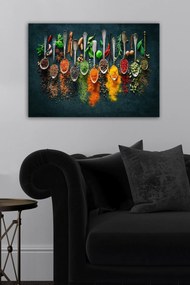 Pintura Decorativa em Tela 1060609166 – Multicolor – 50 x 70 cm