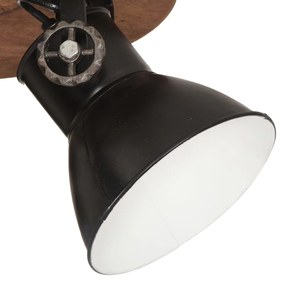 Candeeiro de teto industrial 25 W 42x27 cm E27 preto