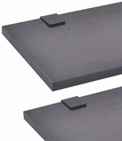 Móveis casa de banho 7 pcs e conjunto lavatório preto