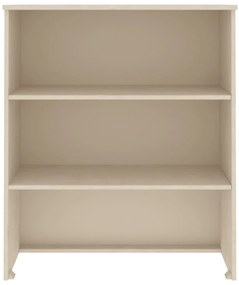Topo p/ armário alto HAMAR 85x35x100 pinho maciço castanho-mel