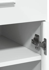 Aparador 80x42,5x93 cm derivados de madeira branco