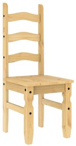Cadeiras de jantar 2 pcs Corona 42x47x107 cm pinho maciço