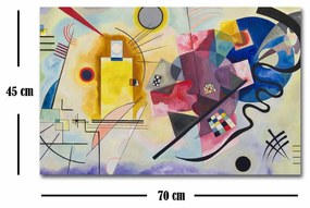 Tela Decorativa FAMOUSART-117 – Multicolor – 45 x 70 cm
