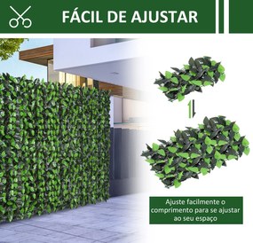 Vedação Artificial em Rolo – 300x100 cm – Privacidade e Decoração – Ve