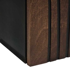 Armário de Banheiro Suspenso – 38x33.5x48 cm Madeira Sólida e Madeira