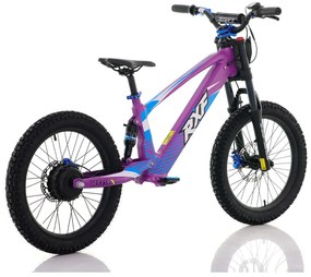 Bicicleta elétrica infantil 750W 20" RXF Evo Racing Roxo