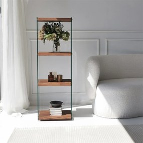 Estante Aqua – Natural – 40 cm Largura x 120 cm Altura x 35 cm Profund