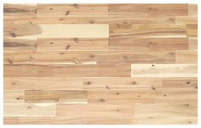 vidaXL Tampo de secretária 80x50x4 cm acácia maciça não tratada