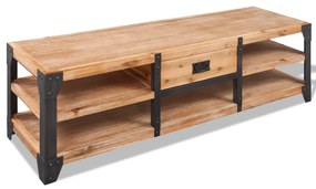 Conjunto de móveis de sala 3 pcs madeira de acácia maciça