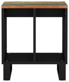 Mesa de apoio 40x31x46 cm madeira recuperada/derivados madeira