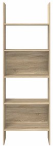 Estante 60x35x180 cm contraplacado cor carvalho sonoma