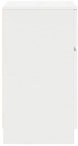 Mesas de cabeceira 2 pcs 39x35x65cm derivados de madeira branco