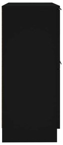 Aparadores 2 pcs 30x30x70 cm derivados de madeira preto