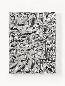 Objeto de parede com superfície martelada Splash