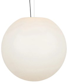 Candeeiro de suspensão exterior moderno branco 77 cm IP65 - Nura Moderno