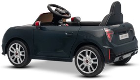 Carro elétrico para crianças 12V Mini Cooper MP3 Player com Controlo remoto, bateria de Lítio Licença Original Preto