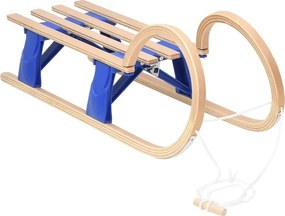 vidaXL Trenó dobrável 110 cm contraplacado