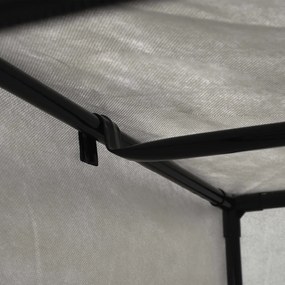 Roupeiro 75x50x160 cm cinzento